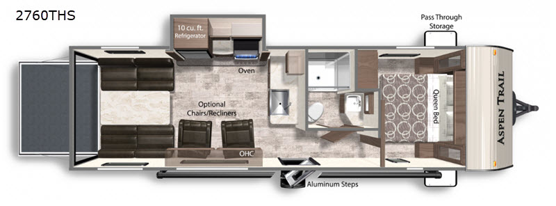 Aspen Trail plattegrond