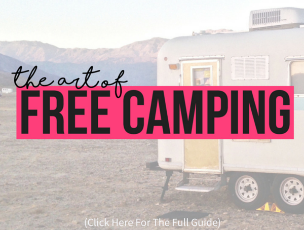 The Art Of Free Camping