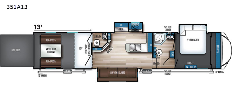 Forest River floorplan 