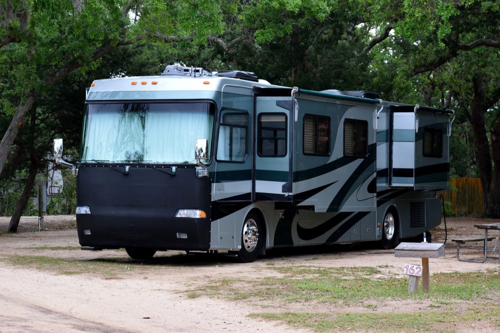 Parked Motorhome