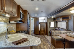front kitchen travel trailer