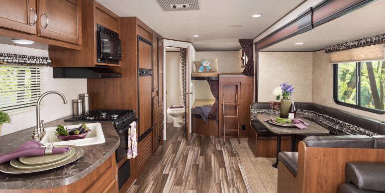 best bunkhouse travel trailers under 30 ft