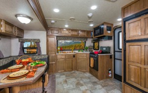 front kitchen travel trailer