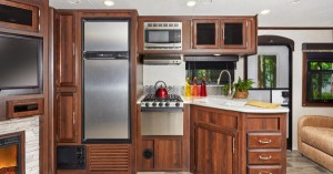 front kitchen travel trailers 